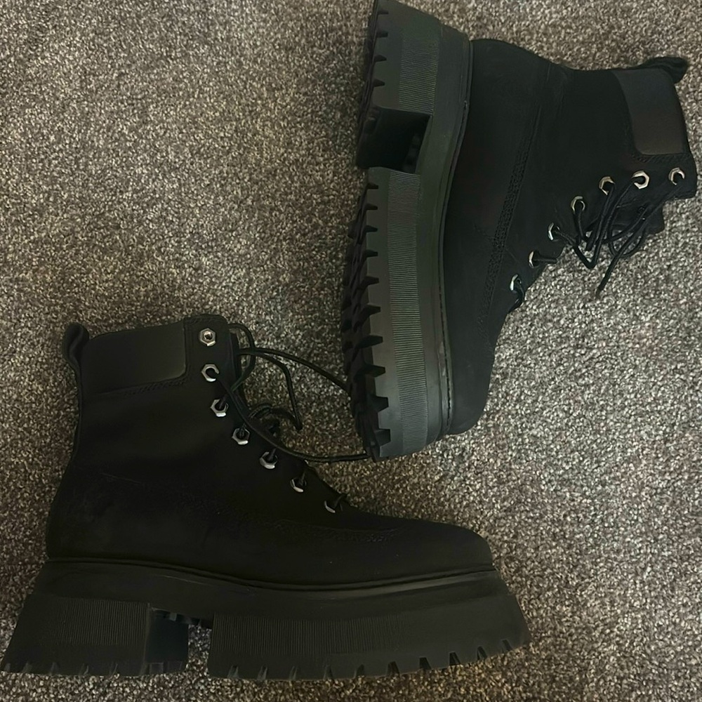 Platform Timberland Boots